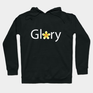 Glory creative typography design Hoodie